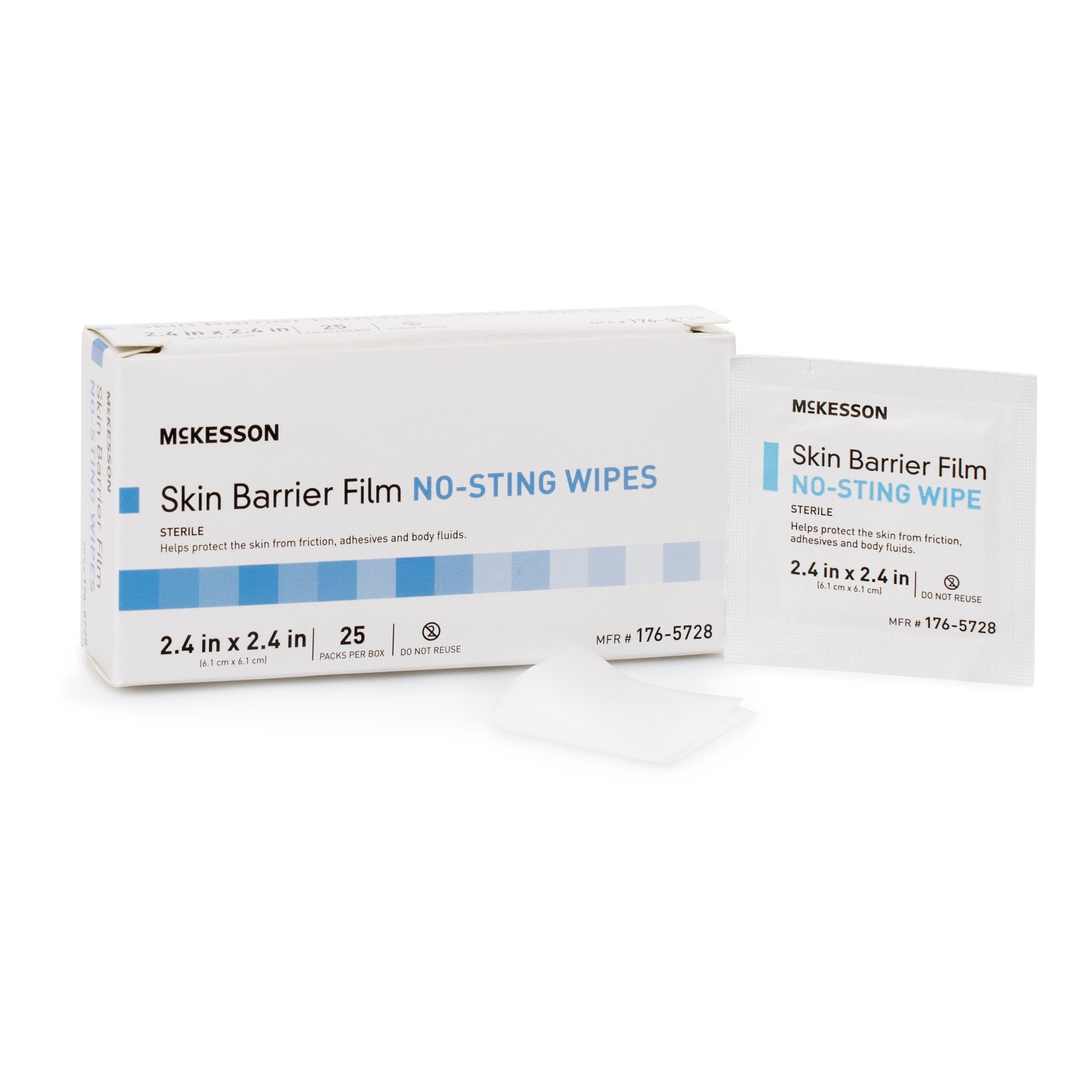 mckesson skin barrier wipe mckesson no sting skin barrier wipe mk1088820ea