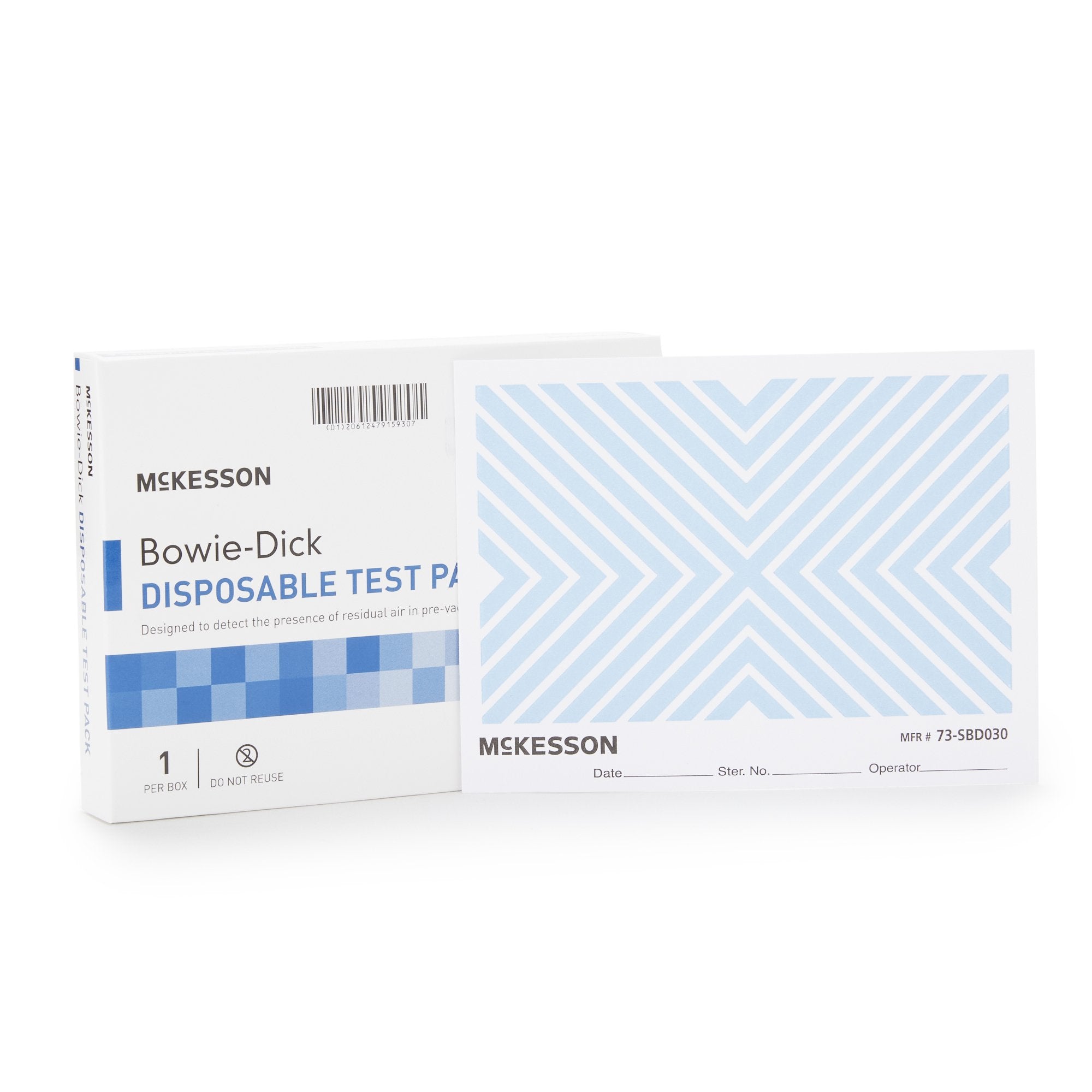 McKesson Sterilization Bowie Dick Test Pack Steam