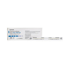 McKesson Sterilization Chemical Indicator Strip Steam / EO Gas 8 Inch Length