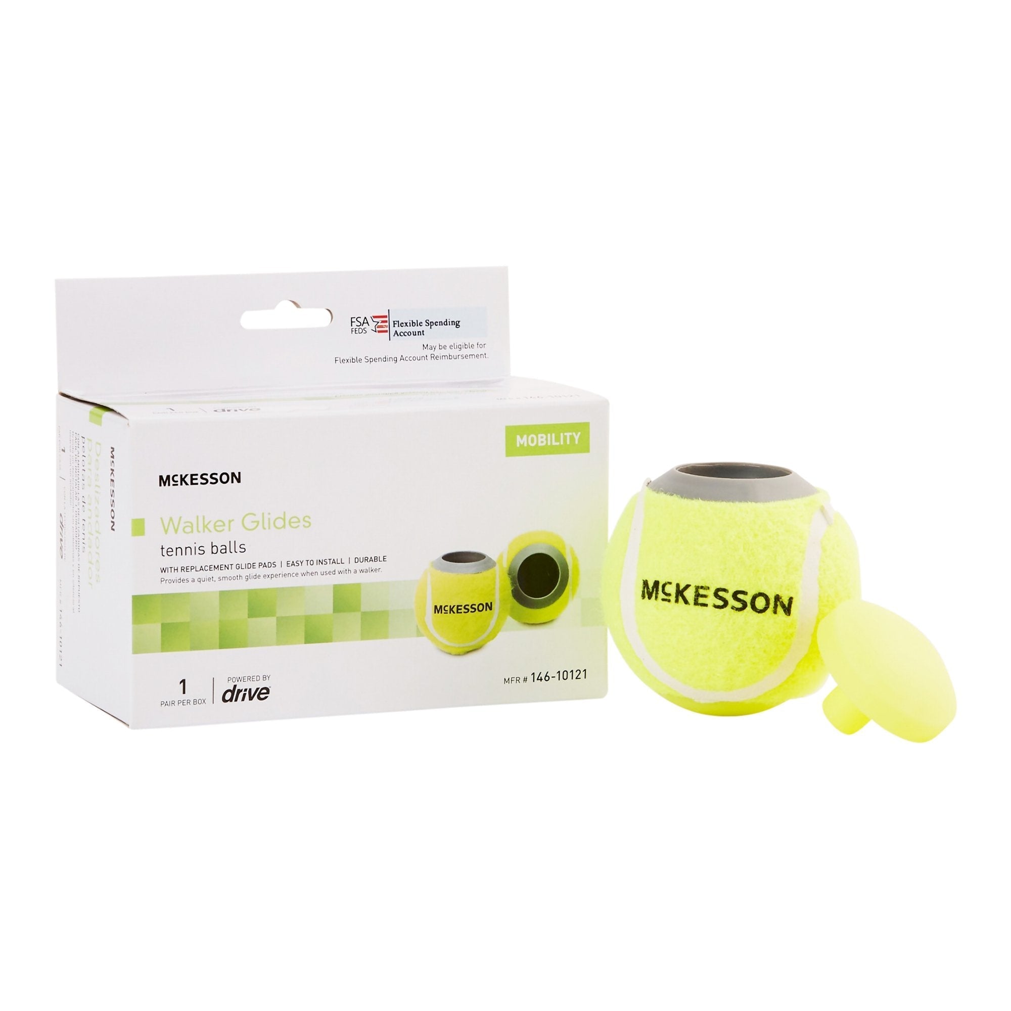 McKesson Tennis Ball Glide For Walker