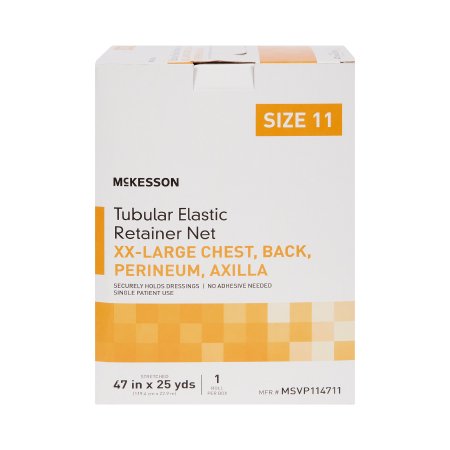 mckesson tubular bandage size 11 25 yard mckesson elastic net retainer dressing mk1113355bx