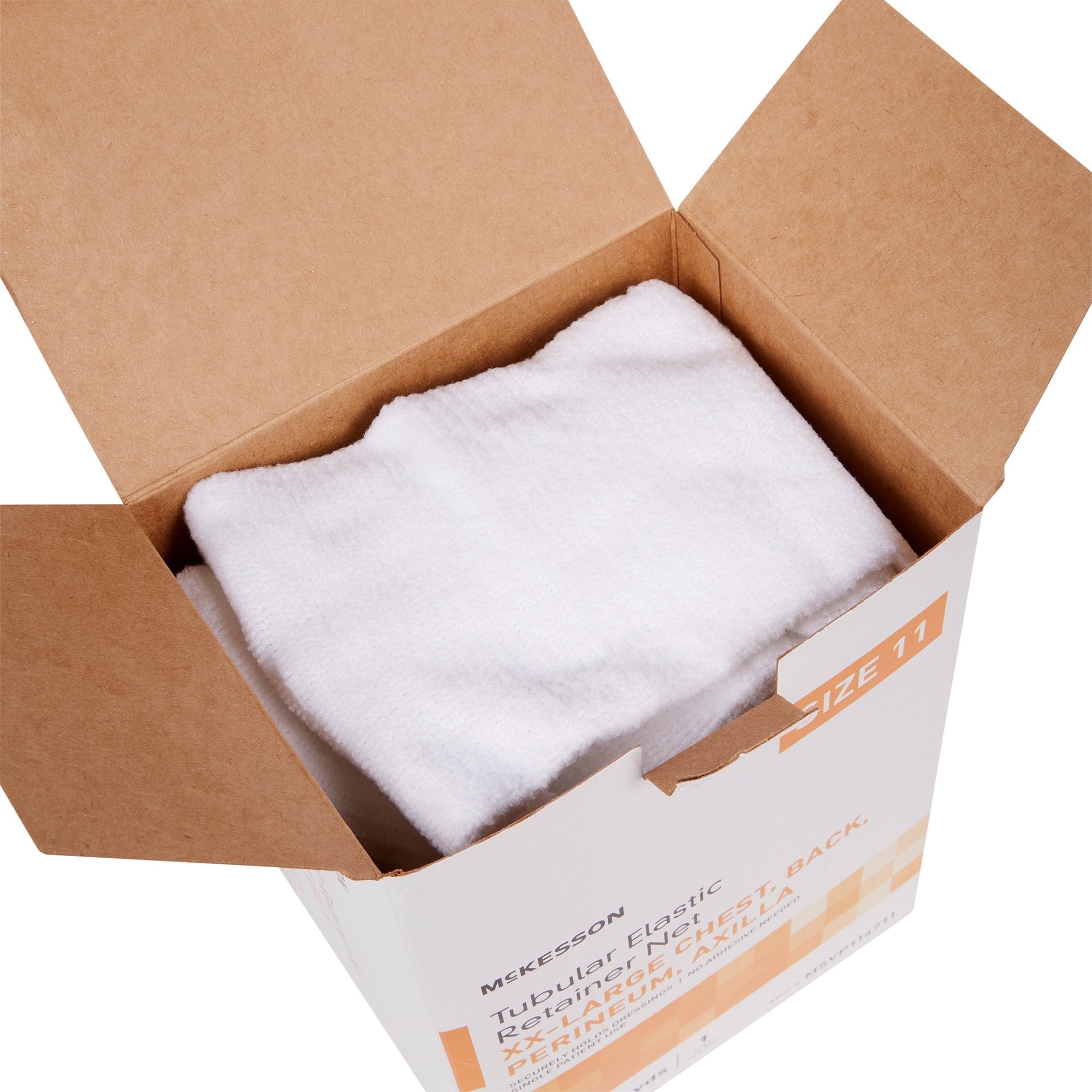 mckesson tubular bandage size 11 25 yard mckesson elastic net retainer dressing mk1113355bx