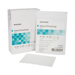 Island Dressing McKesson 6 X 8 Inch Rectangle Sterile