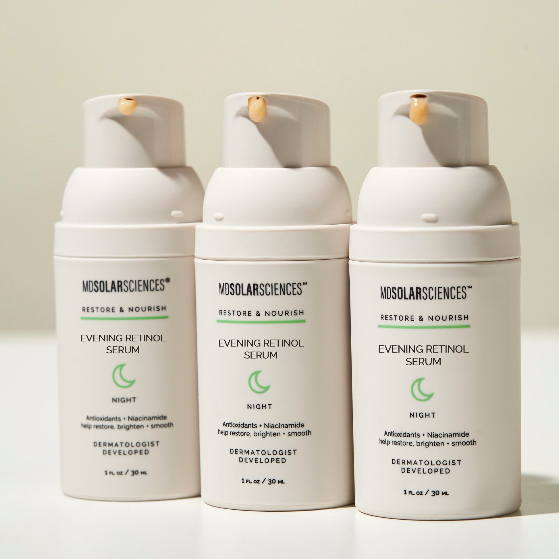 mdsolarsciences evening retinol serum 1 ounce bottle mdsolarsciences evening retinol serum mk1249069ea