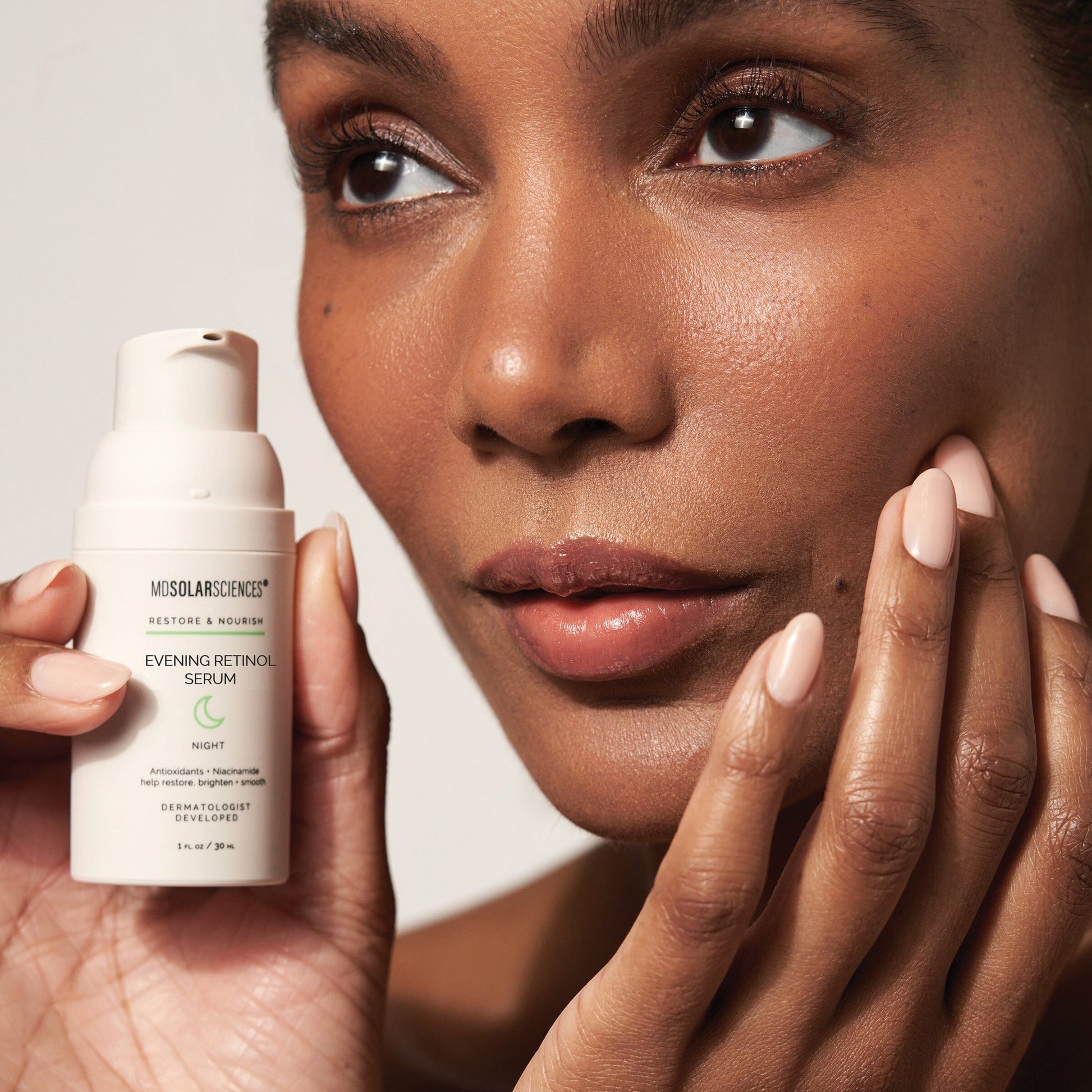 mdsolarsciences evening retinol serum 1 ounce bottle mdsolarsciences evening retinol serum mk1249069ea