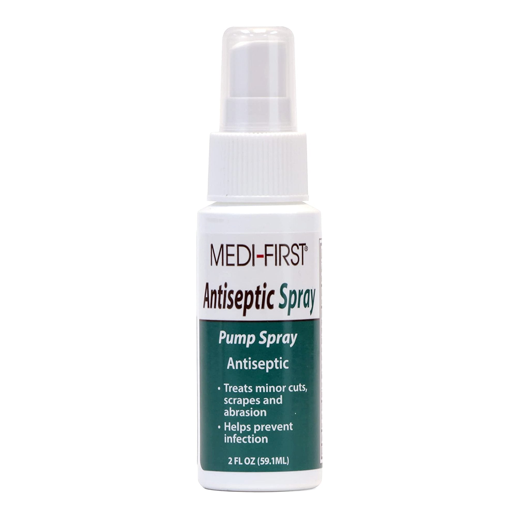 Antiseptic BZK (Benzalkonium Chloride) Medi First Topical Liquid 2 oz. Spray Bottle
