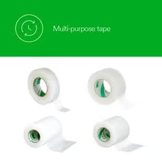 medical tape 3m transpore transparent 2 inch x 10 yard plastic nonsterile packaging type box