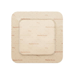 Foam Dressing Mepilex Border Flex 4 X 4 Inch With Border Film Backing Silicone Adhesive Square Sterile