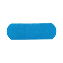 Metal Detectable Adhesive Strip American White Cross 1 X 3 Inch Fabric Rectangle Blue Sterile