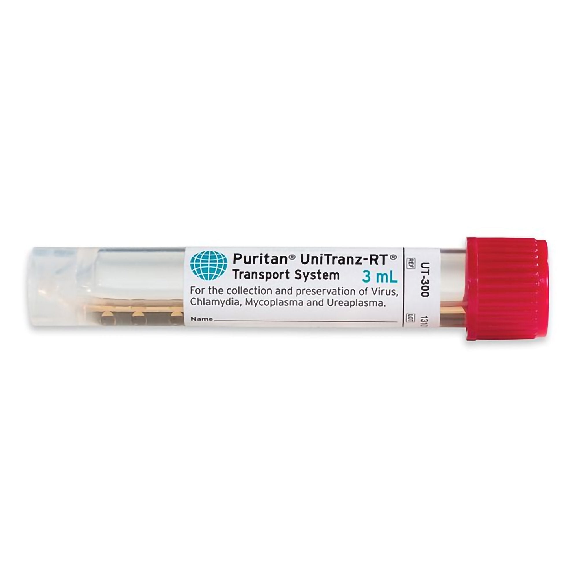 Transport Media UniTranz-RT Universal Transport Medium Translucent with Red Cap Tube Format