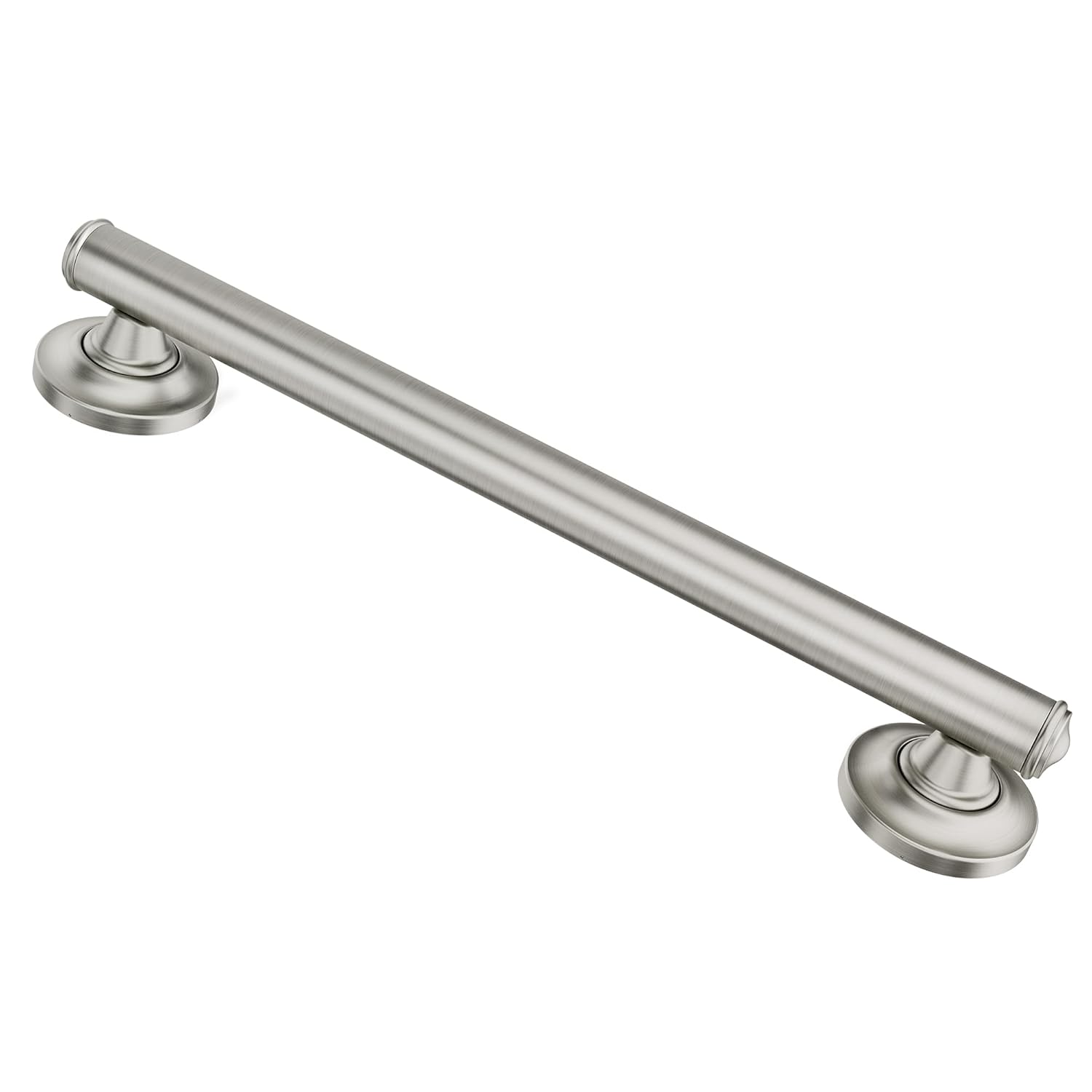 brushed nickel grab bar