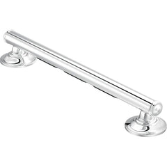 moen elegance grab bar 24 chrome w grip pads