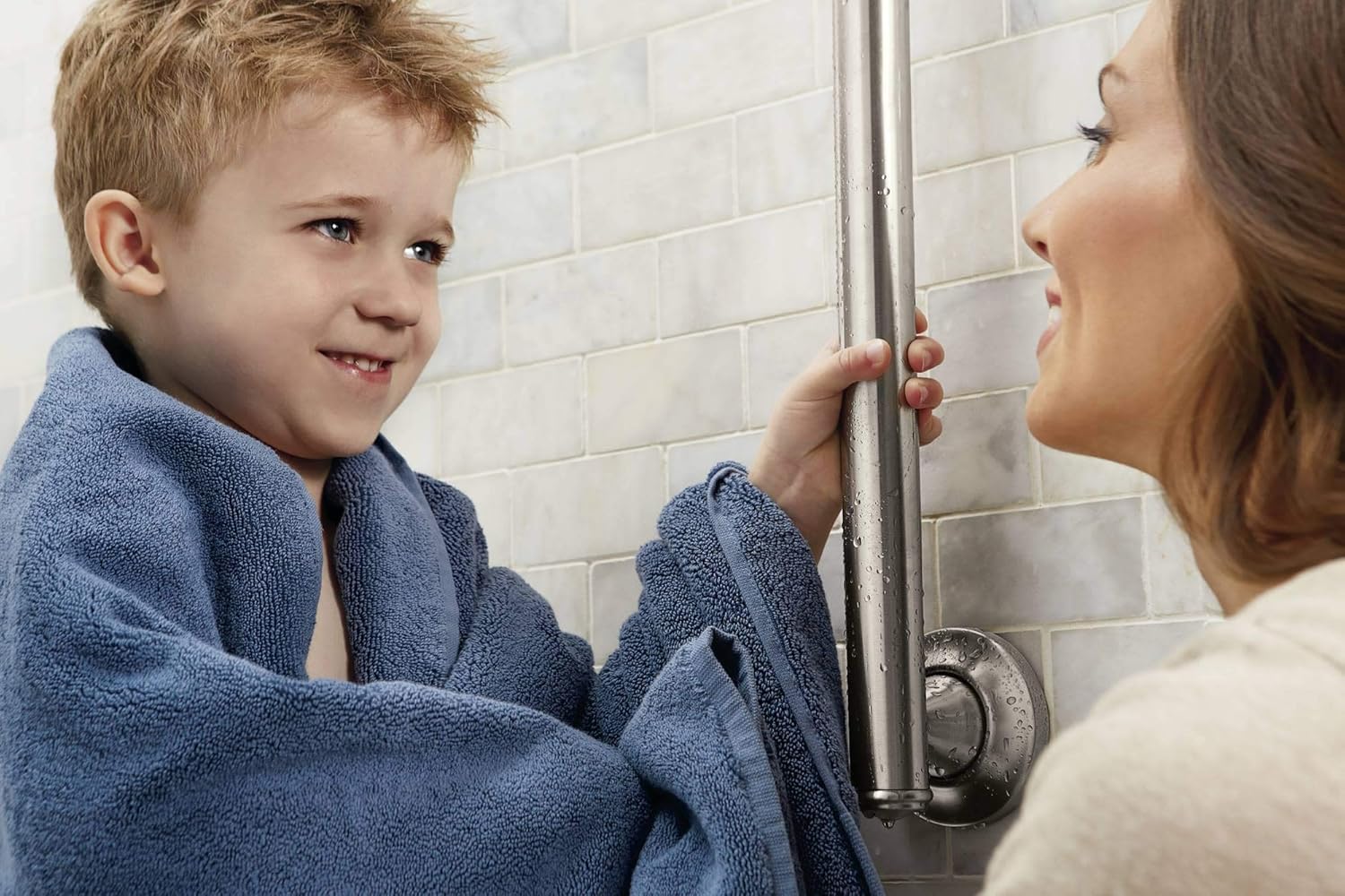 moen elegance grab bar 24 old world bronze w grip pads