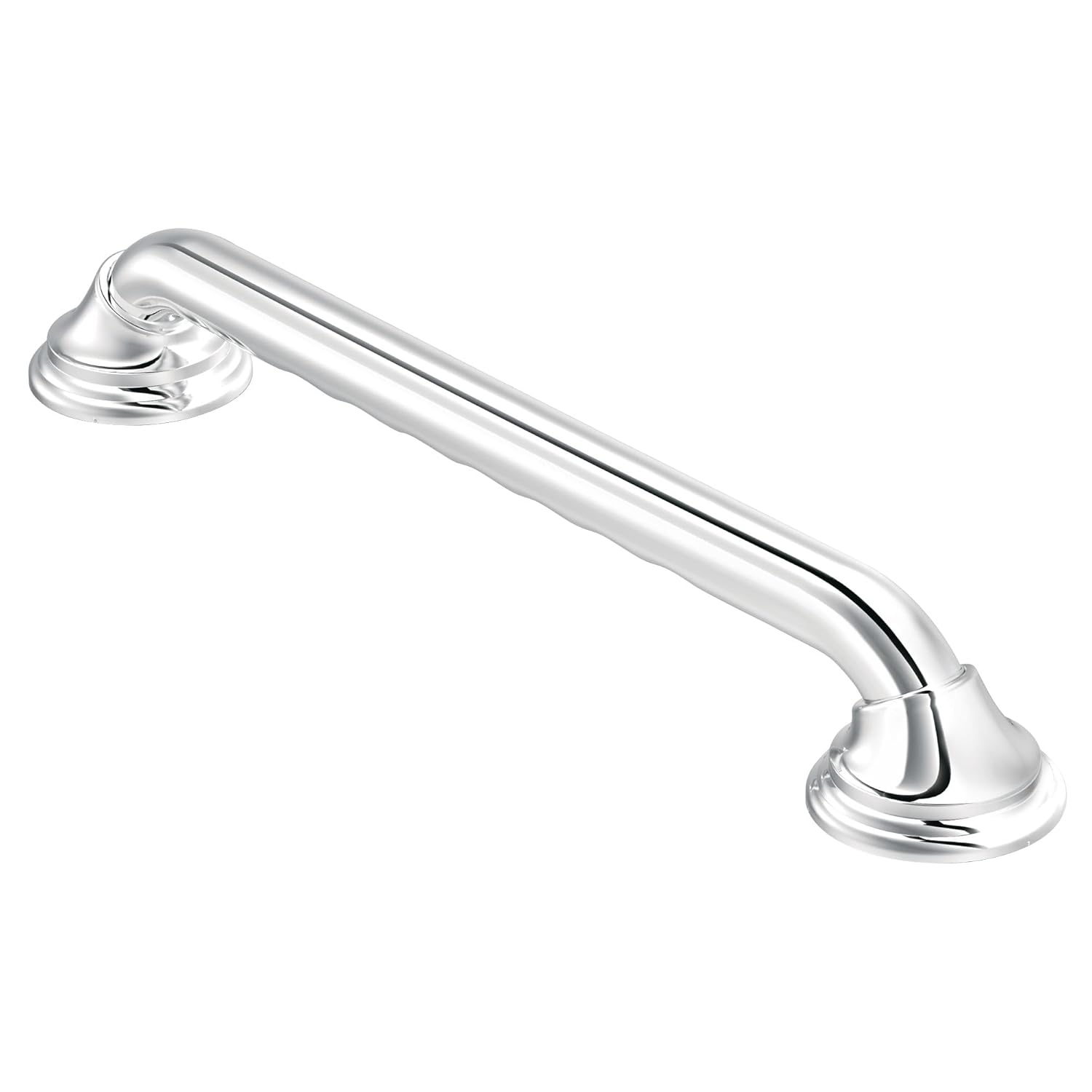 moen ultima grab bar 24 chrome w curl grip