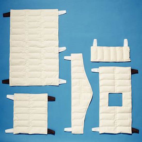 Moist Heat Therapy Pad with Cover Tropic Pac General Purpose Standard Size Terry Cloth Cover Reusable