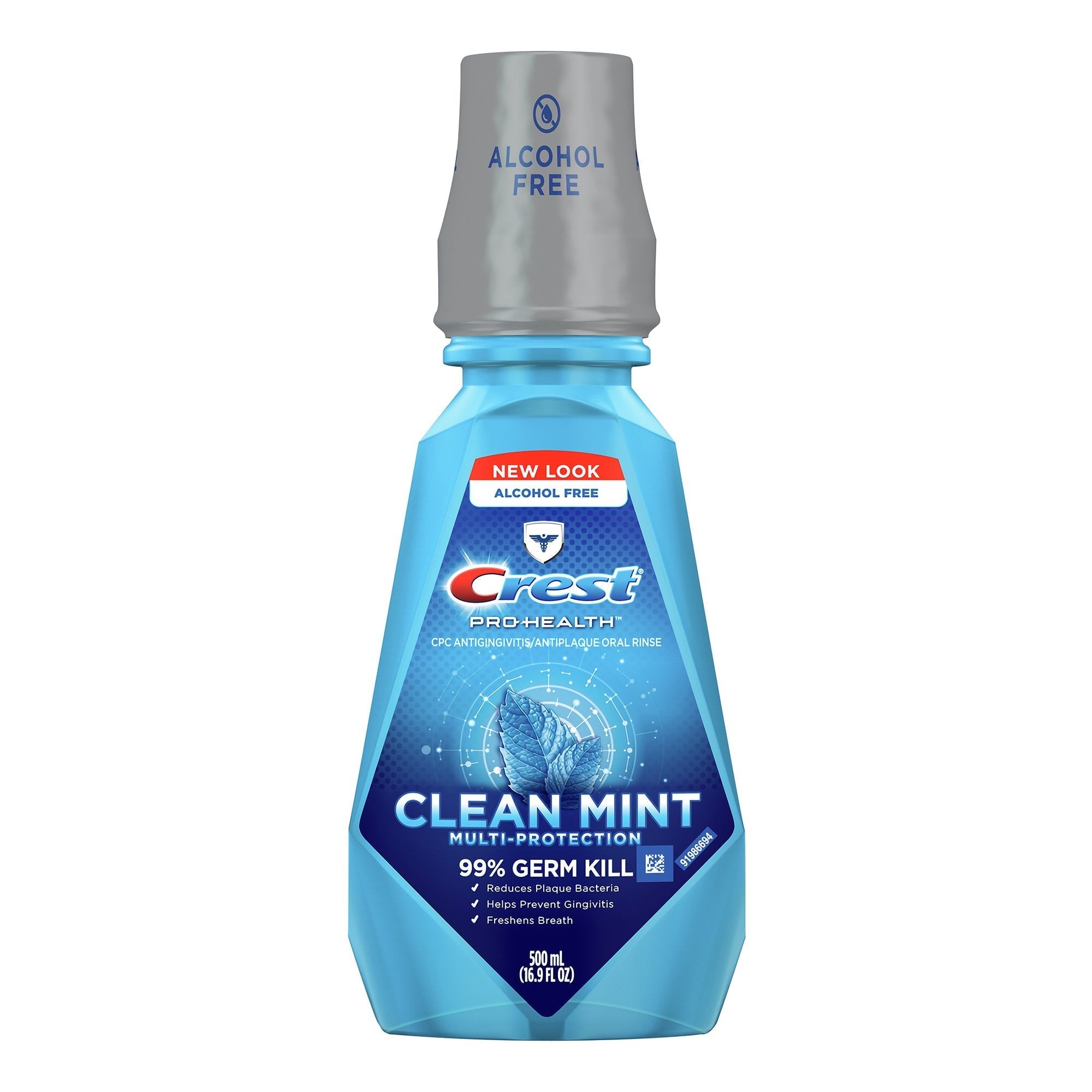 Mouthwash Crest Pro Health 500 mL Clean Mint Flavor