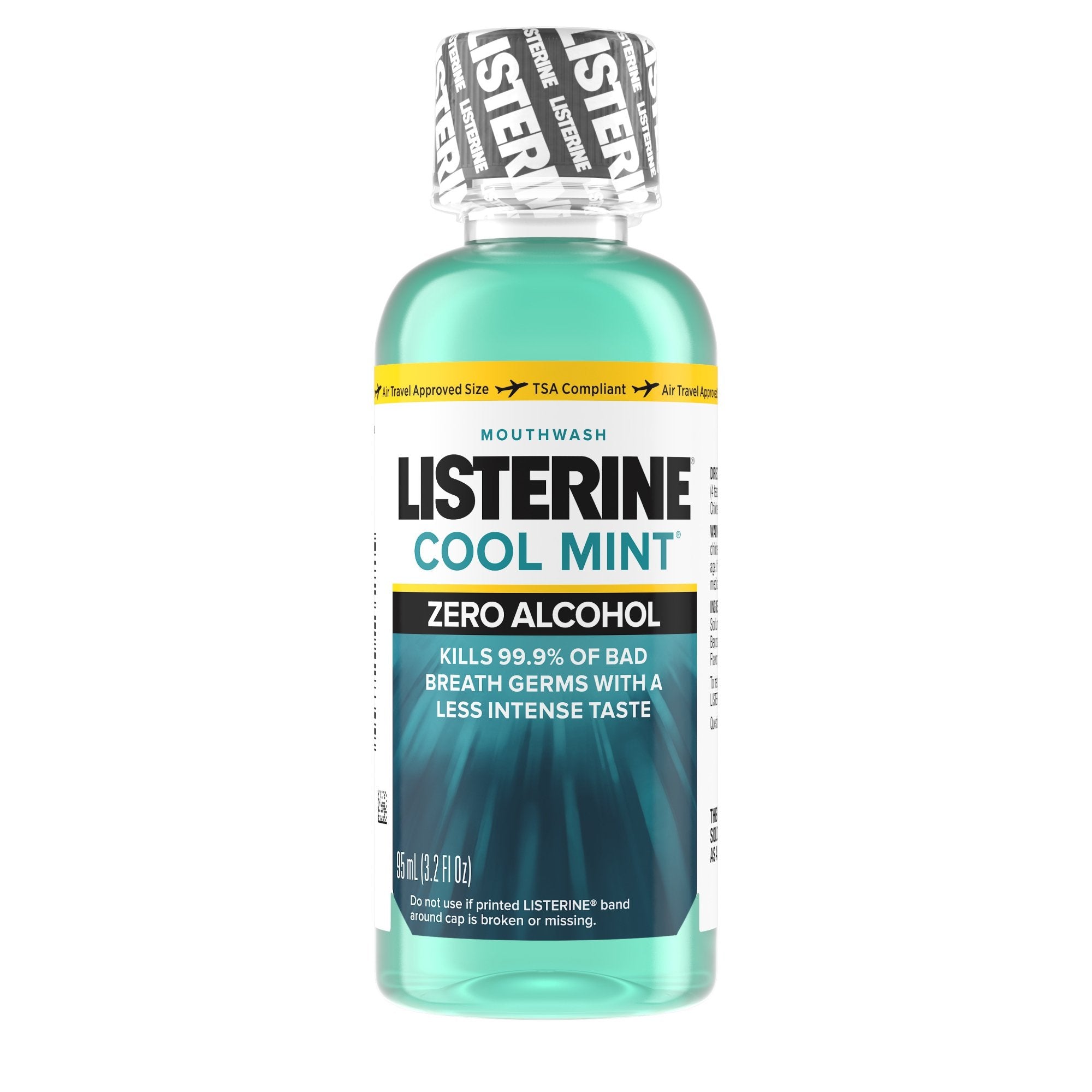 Mouthwash Listerine Zero 3.2 oz. Clean Mint Flavor