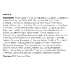 msud cooler15 formula for use in the dietary management of msud orange flavor msud cooler15 oral supplement mk1138890ea