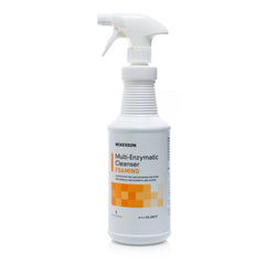 multi enzymatic instrument detergent mckesson foam rtu 1 quart bottle fresh rain scent packaging type each