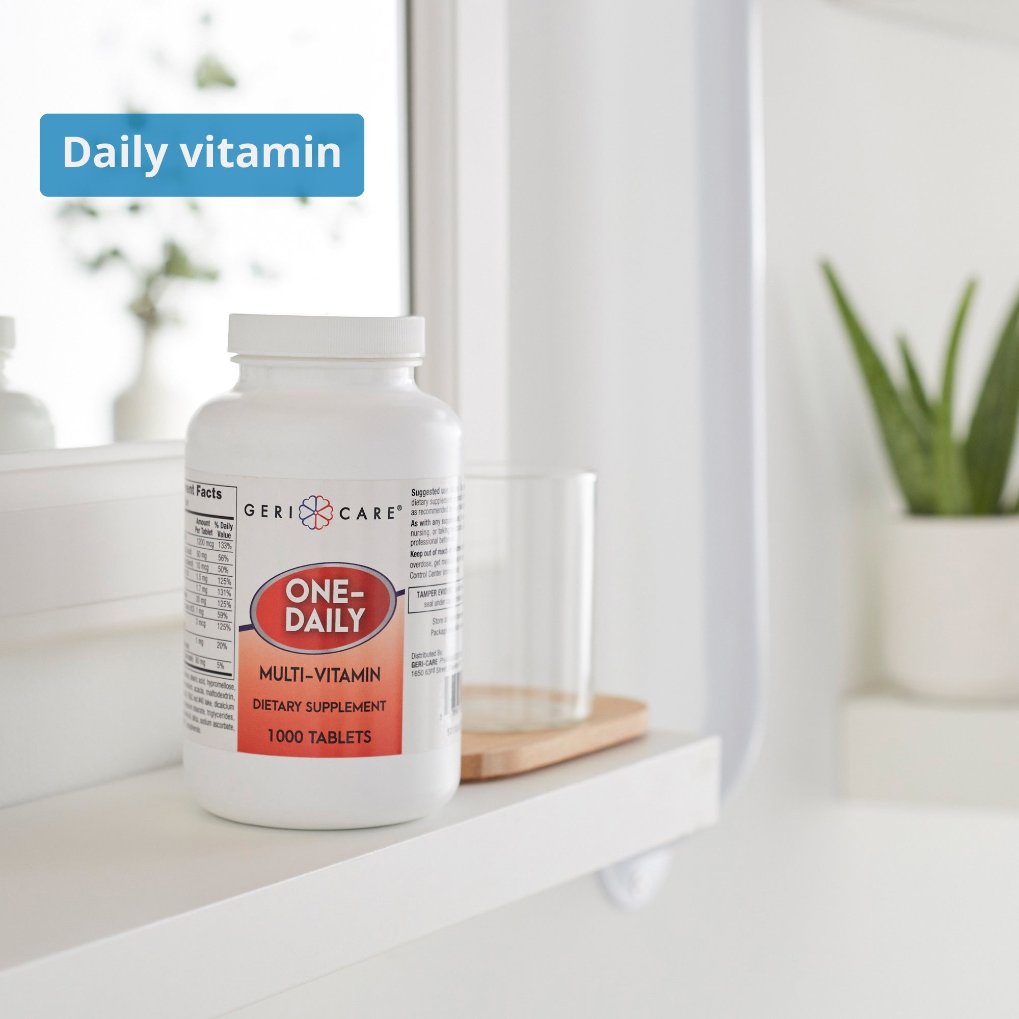 multivitamin supplement geri care tablet 1 000 per bottle packaging type case