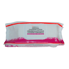 Personal Cleansing Wipe Cardinal Health™ Soft Pack Unscented 64 Count