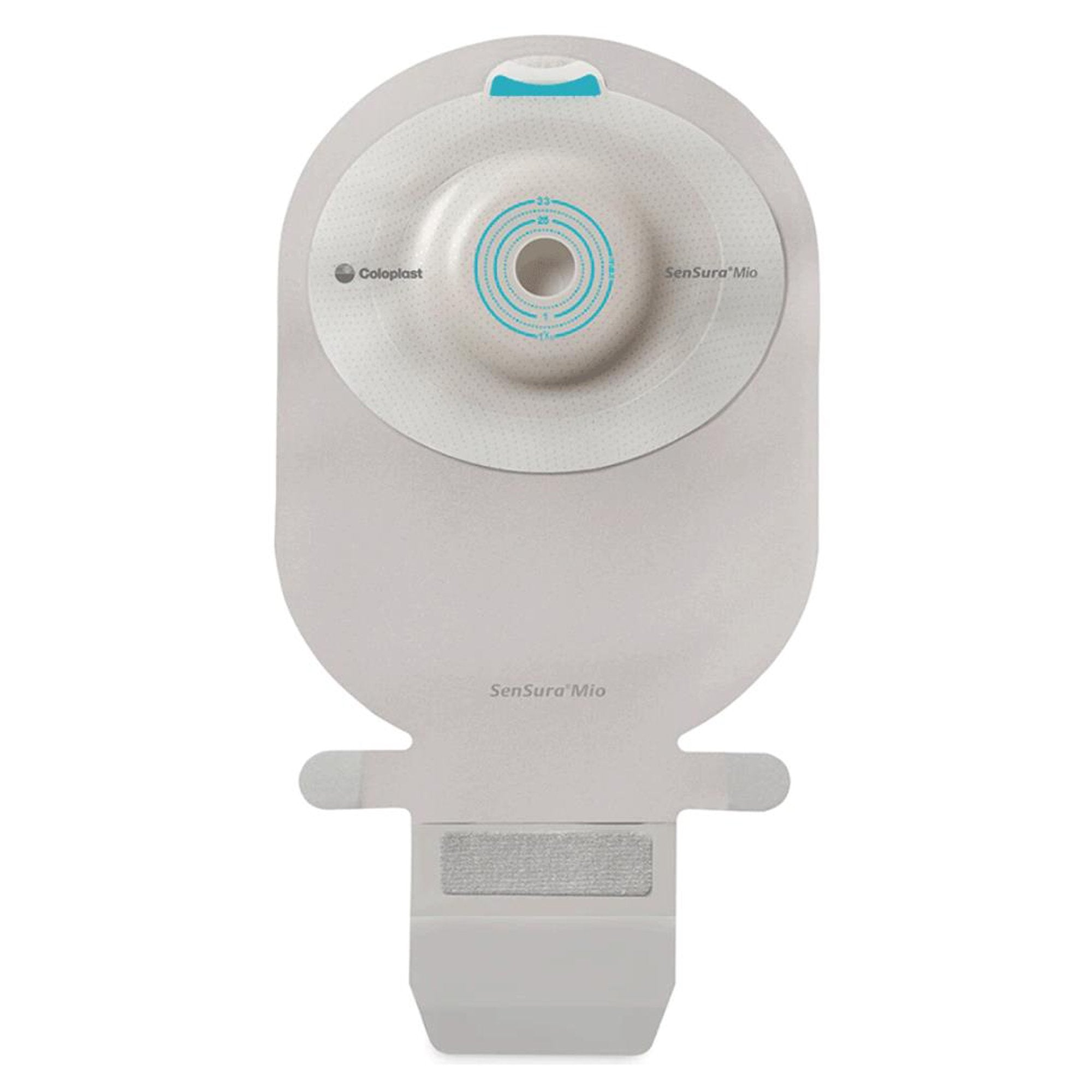 Ostomy Pouch SenSura Mio Convex One Piece System 11 Inch Length, Maxi Deep Convex, Trim to Fit 5/8 to 1 5/16 Inch Stoma Drainable
