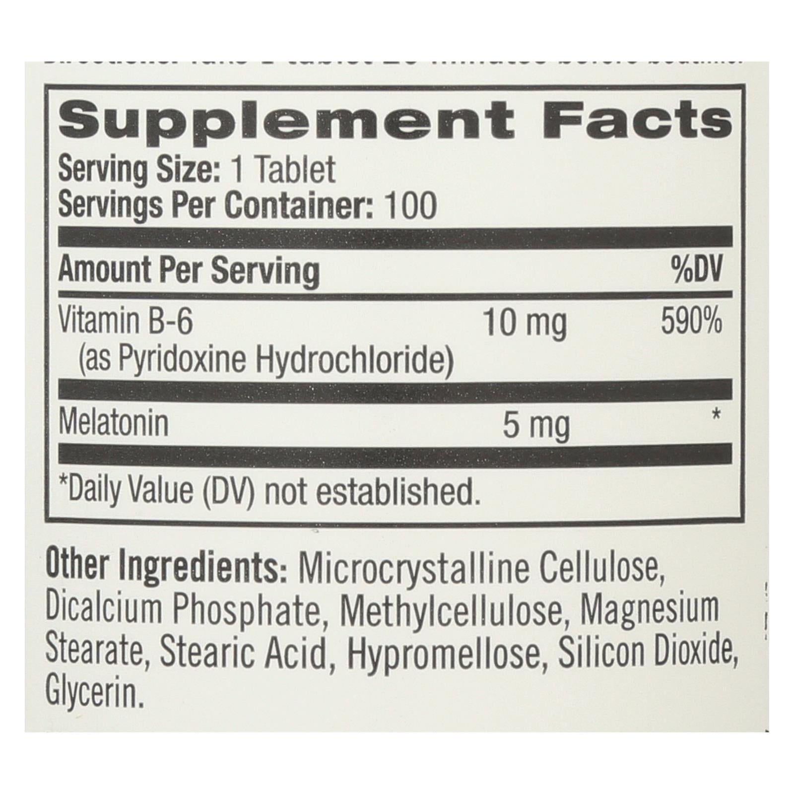 natrol melatonin time release 5 mg 100 tablets