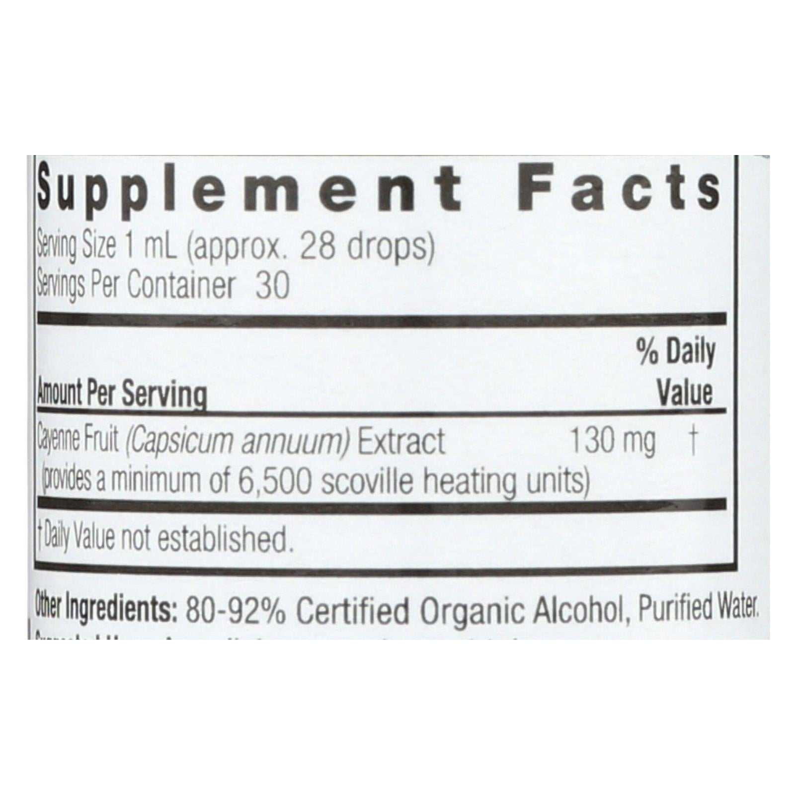 natures answer cayenne fruit 1 fl oz