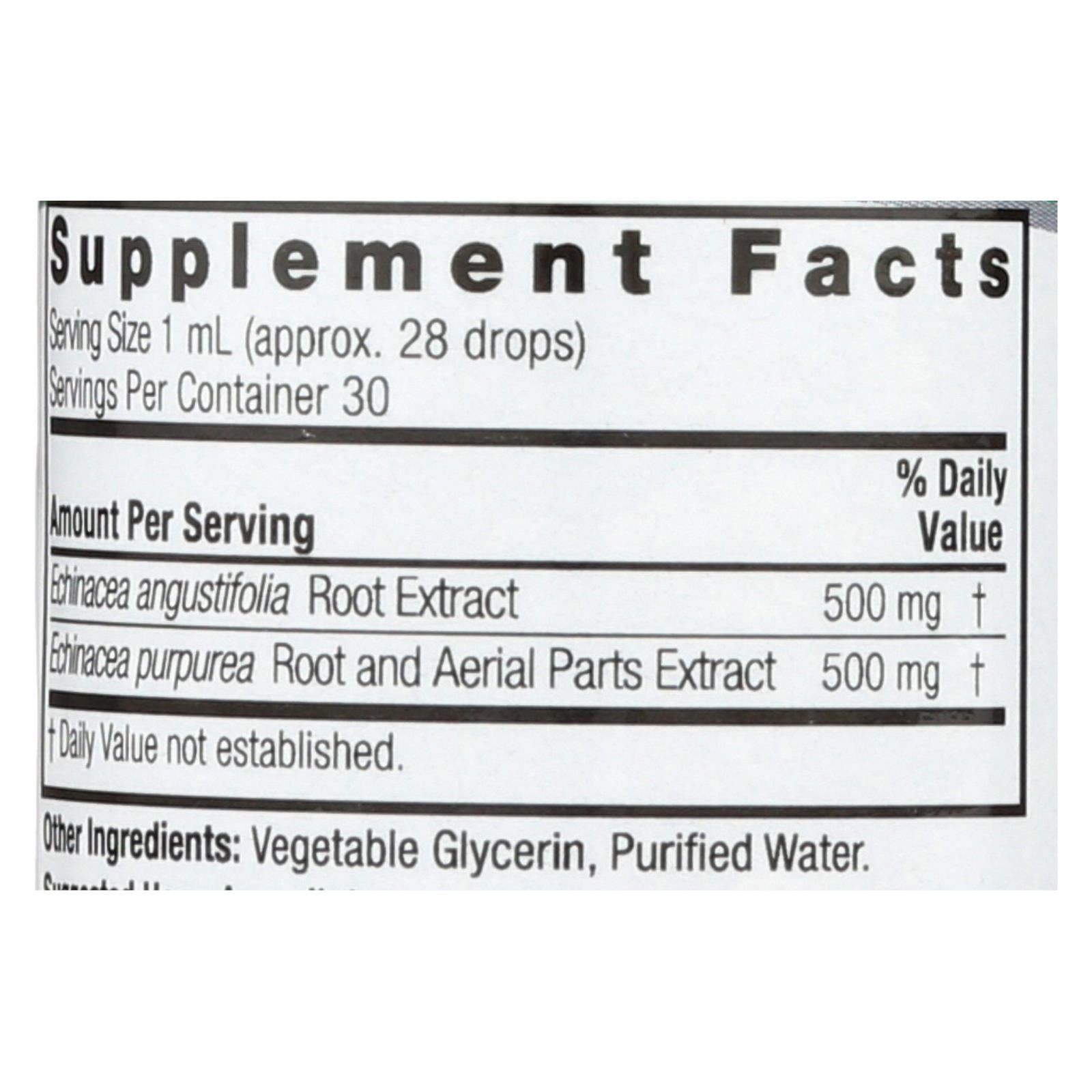 natures answer echinacea 1 fl oz