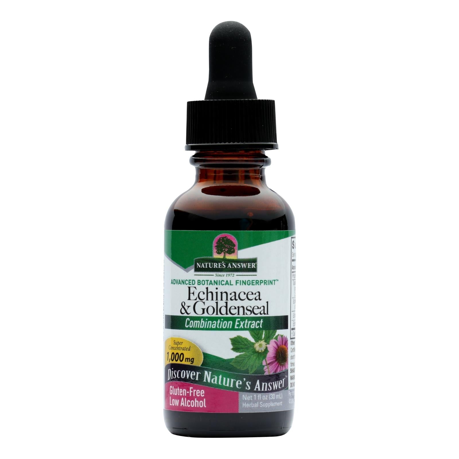 natures answer echinacea and goldenseal 1 oz