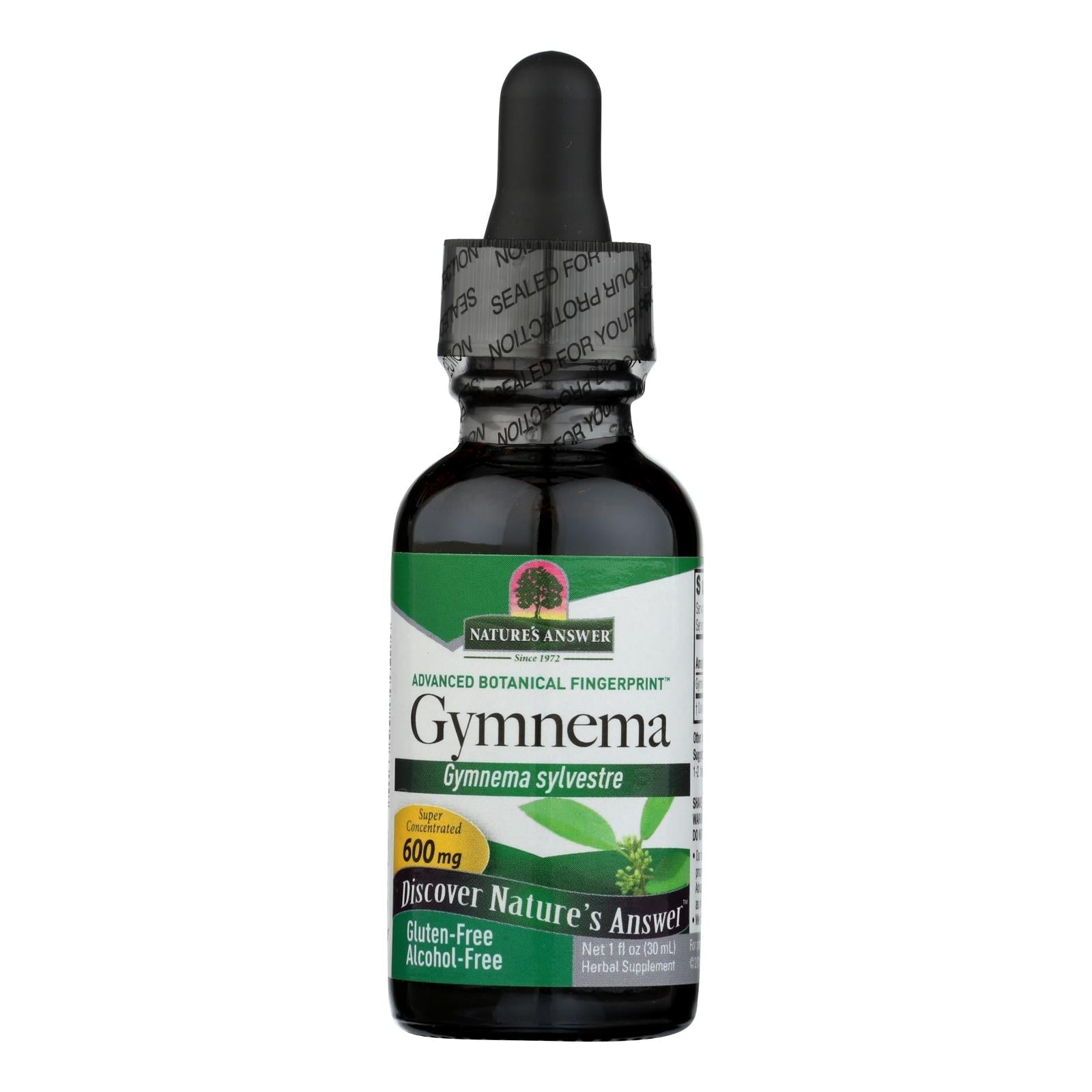 natures answer gymnema leaf alcohol free 1 fl oz