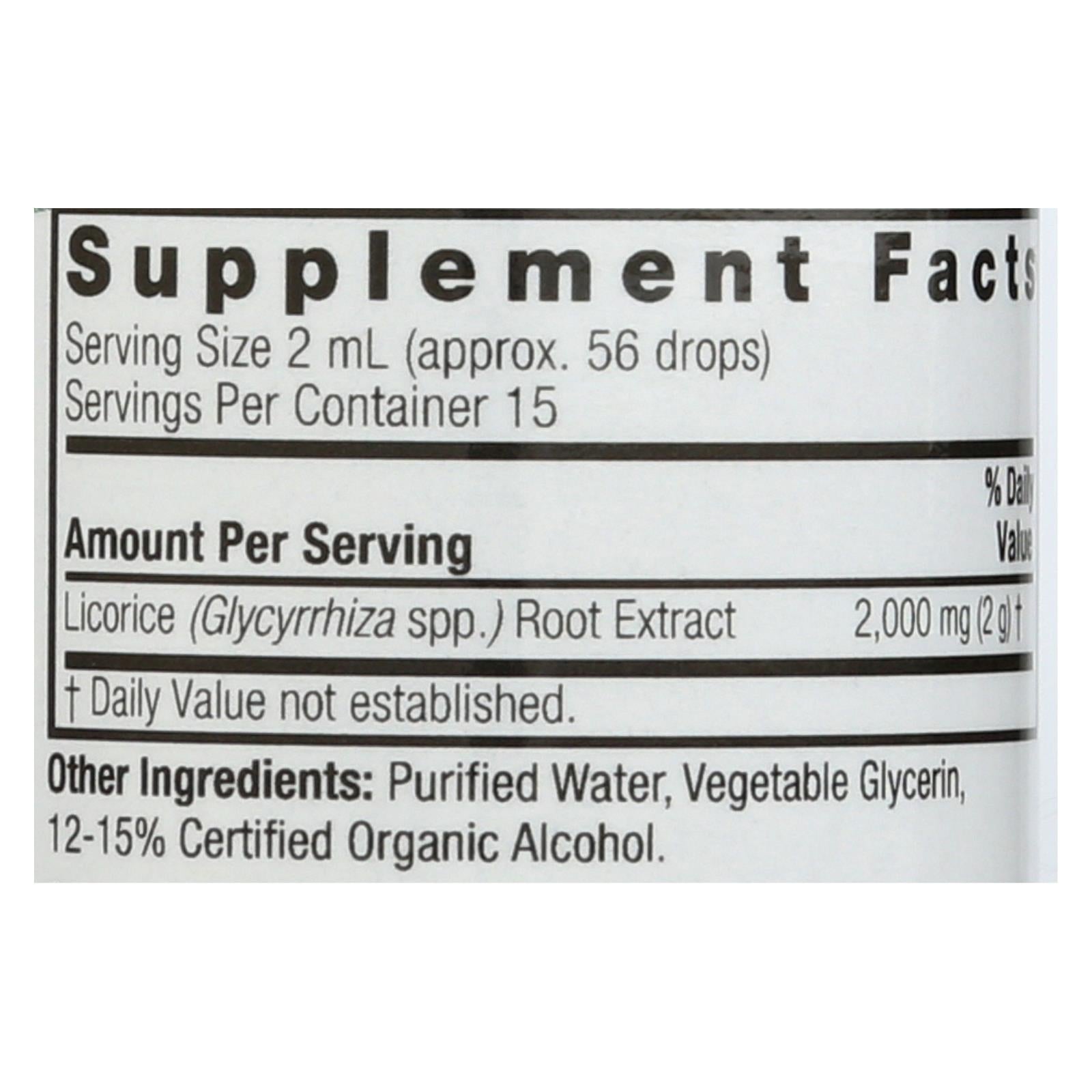 natures answer licorice root 1 oz