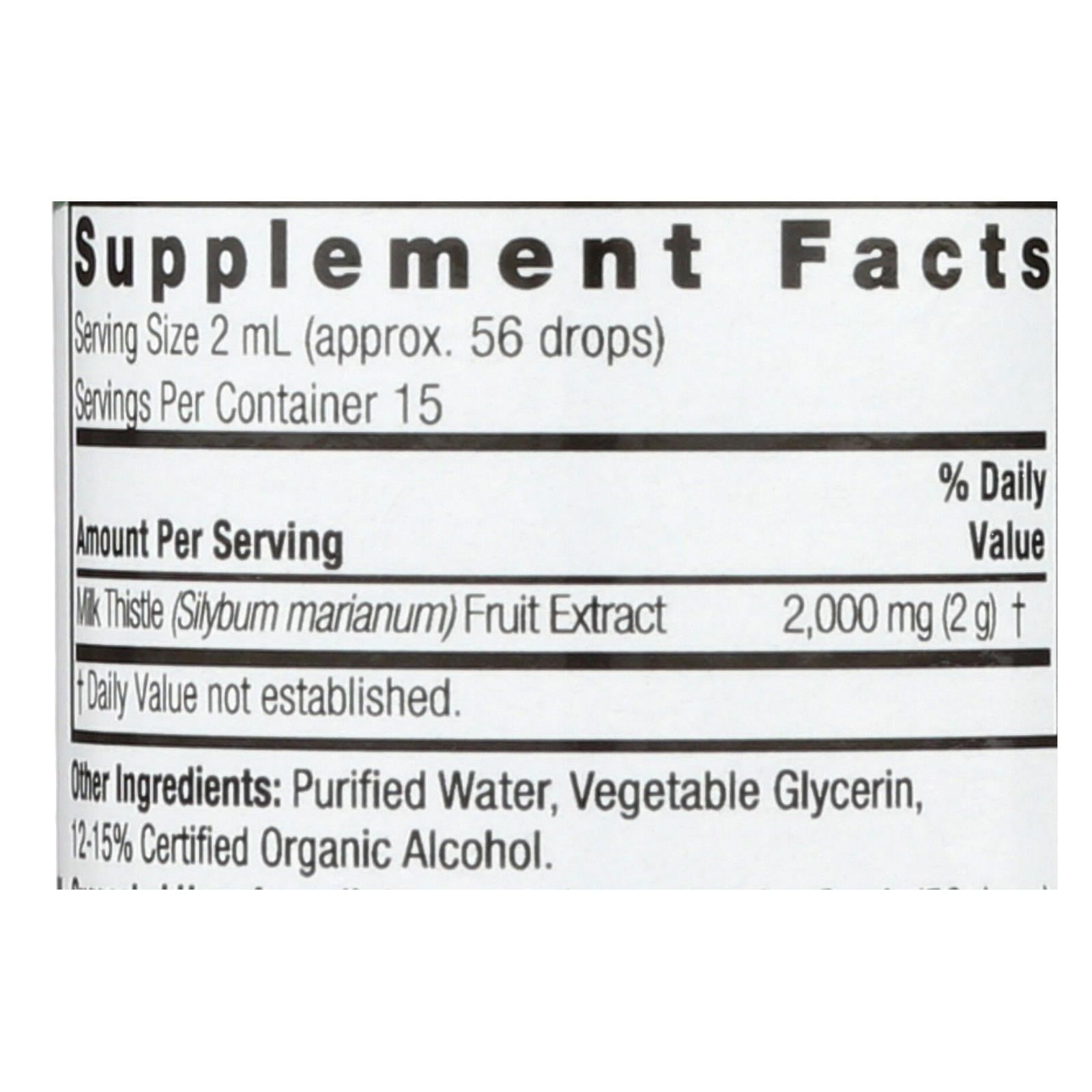 natures answer milk thistle seed 1 fl oz