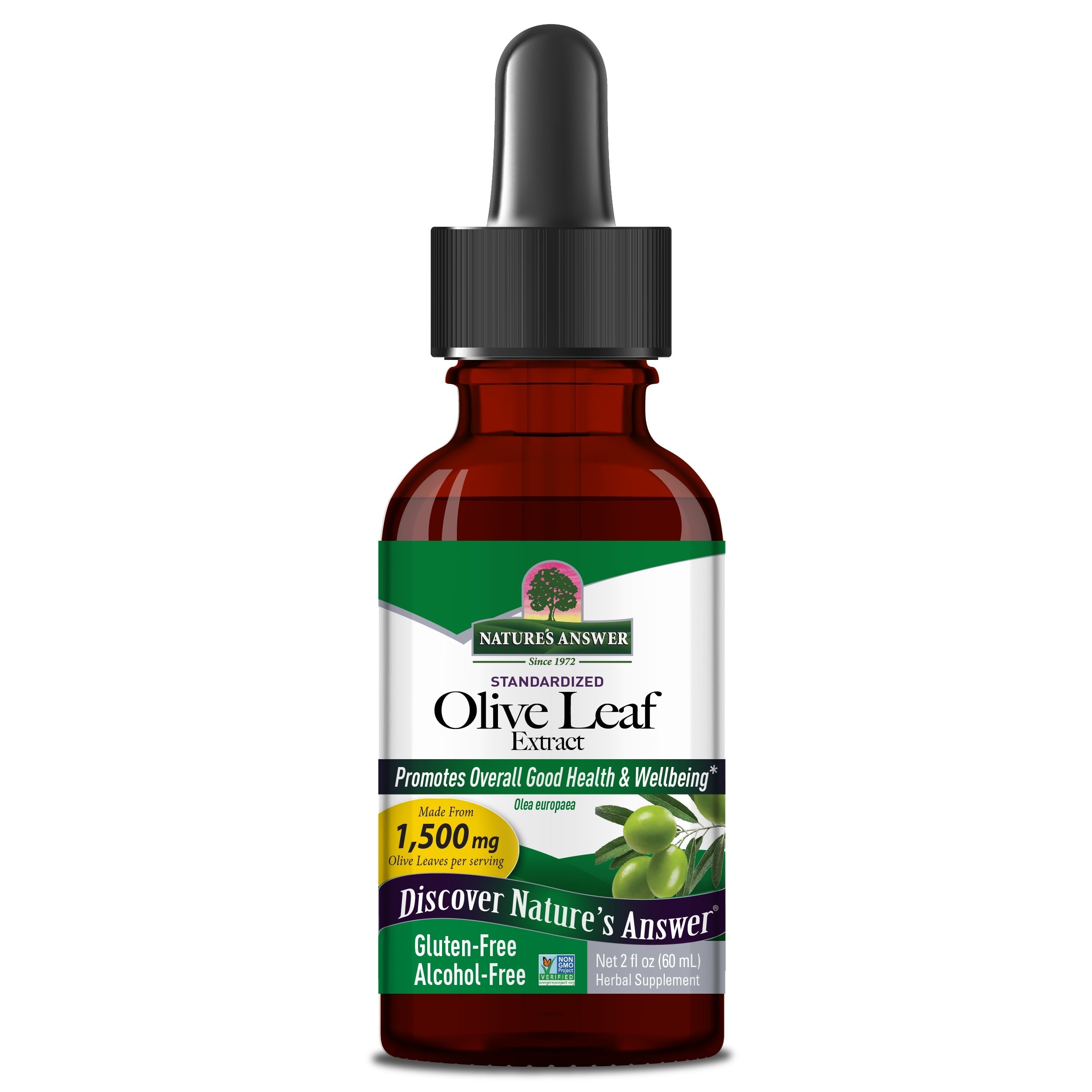 Nature's Answer Oleopein Olive Leaf Alcohol Free