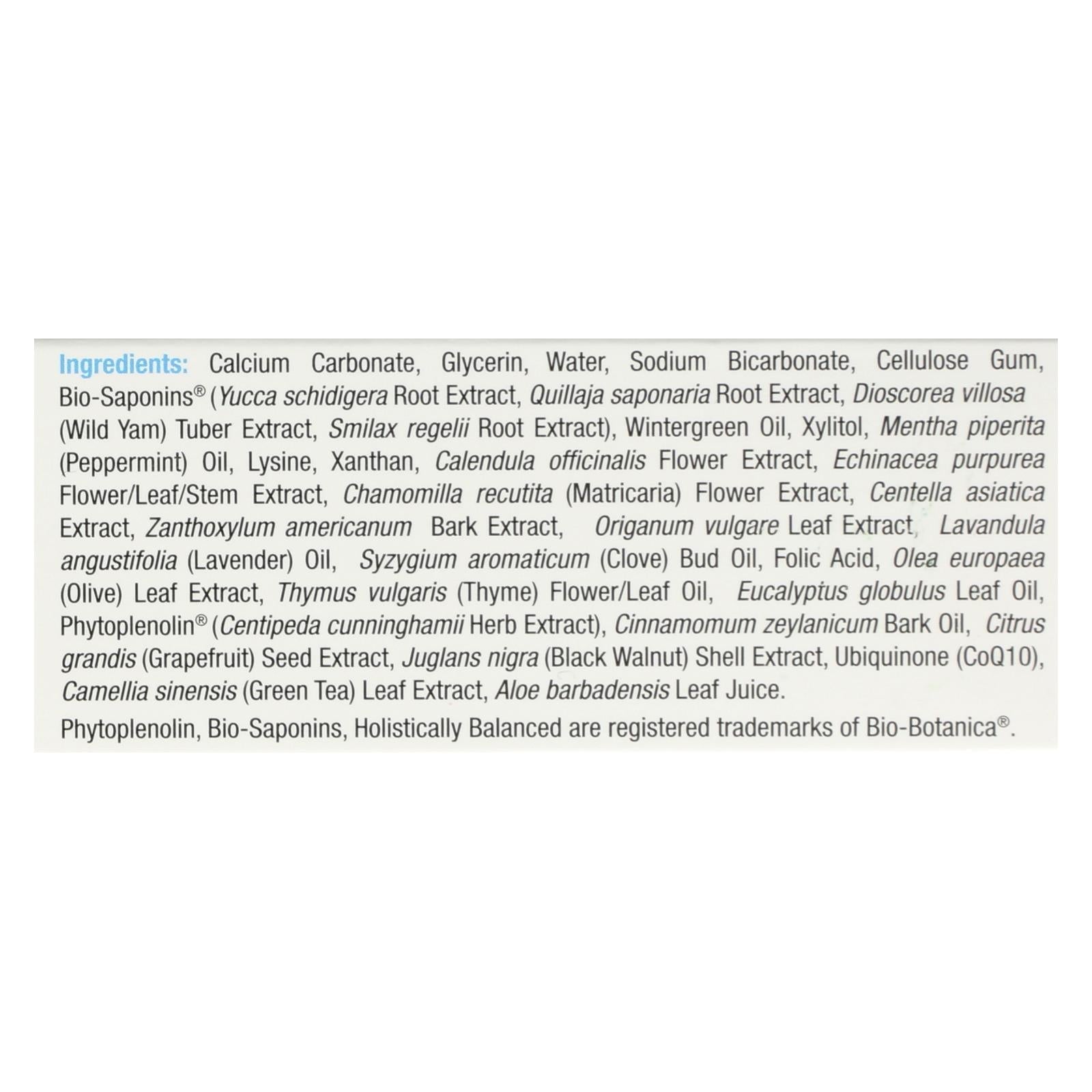 natures answer periobrite wintermint natural brightening toothpaste 1 each 4 oz