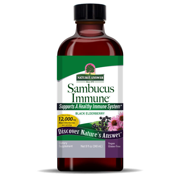 natures answer sambucus immune support 8 oz