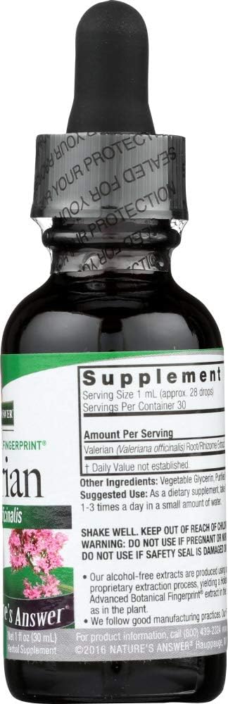 natures answer valerian root 1 fl oz