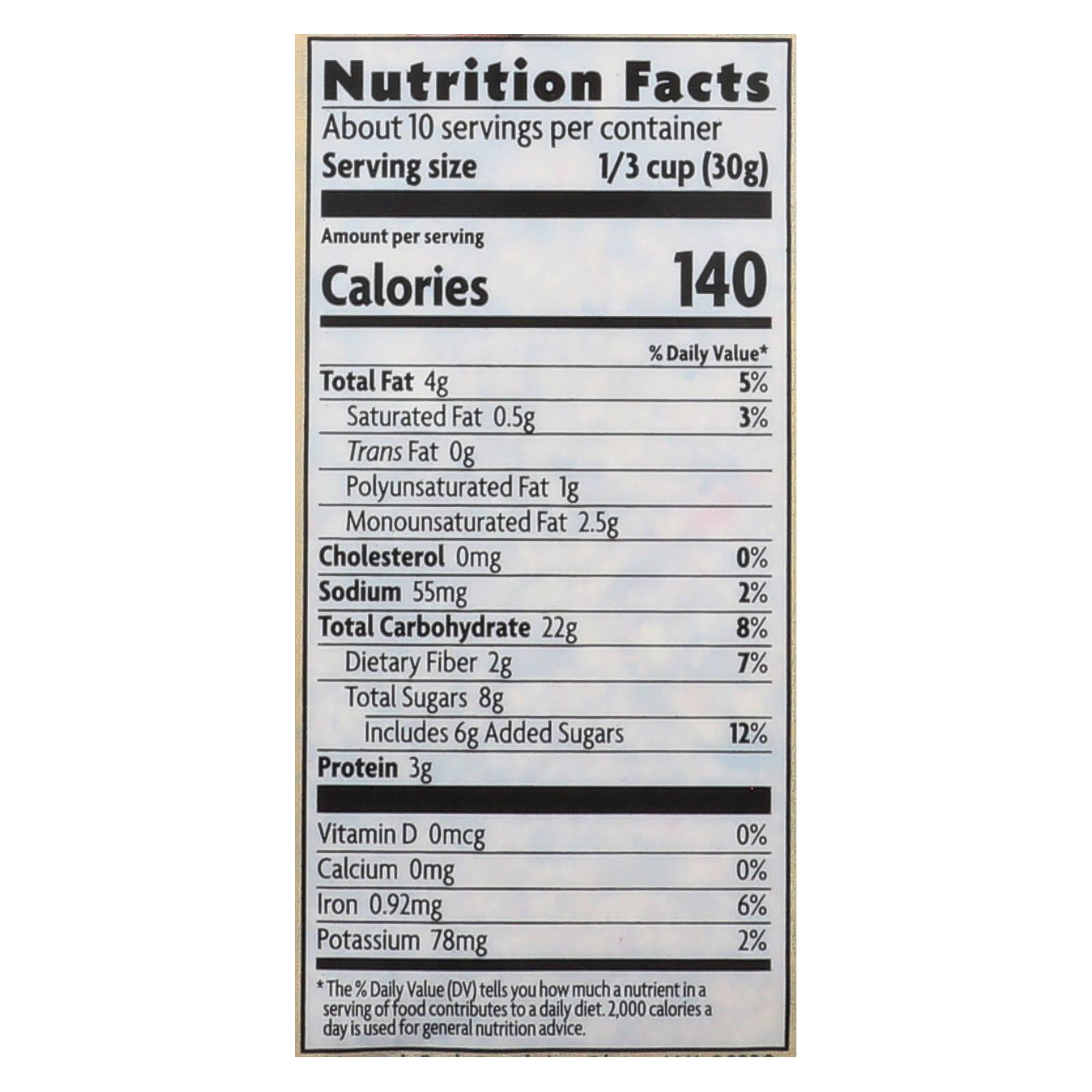 natures path organic summer berries granola case of 8 11 oz