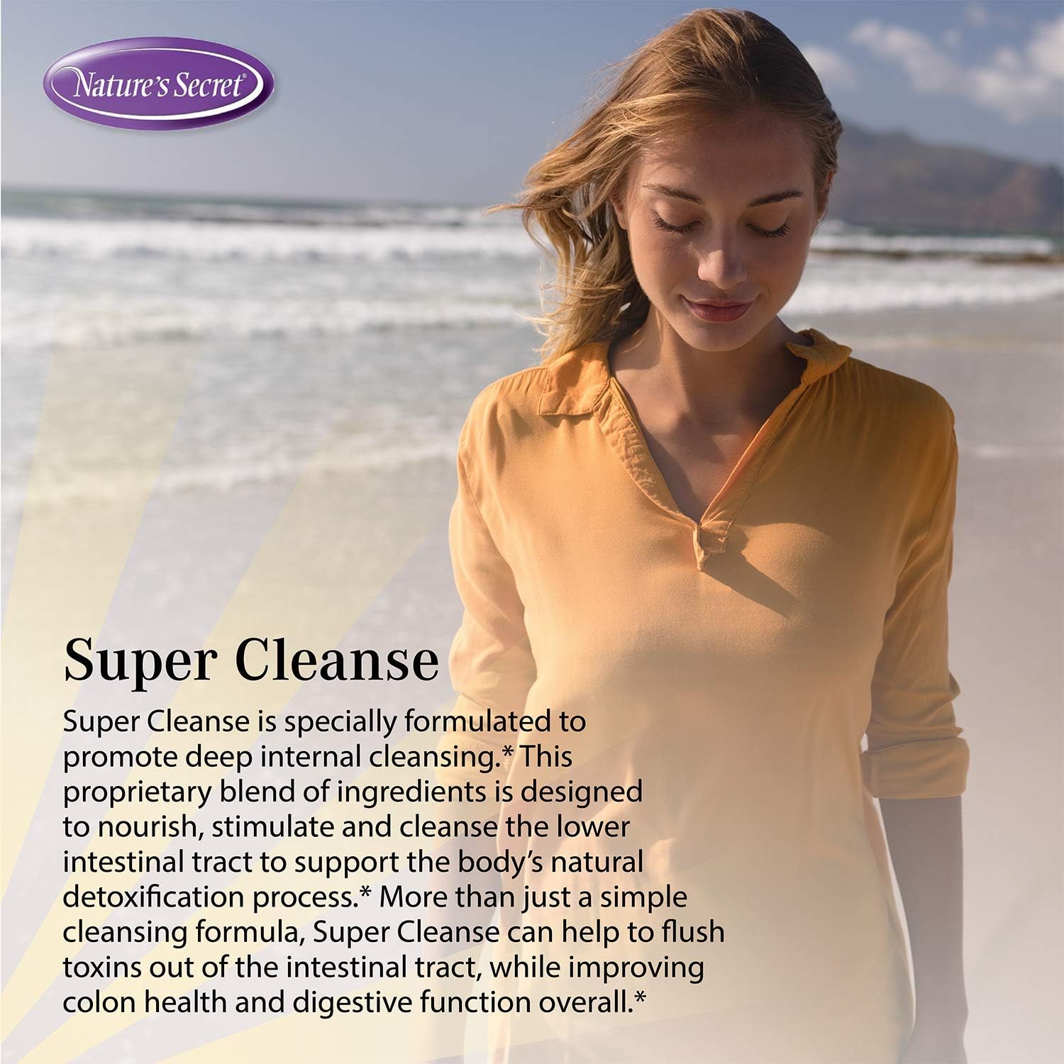 natures secret super cleanse 200 tablets