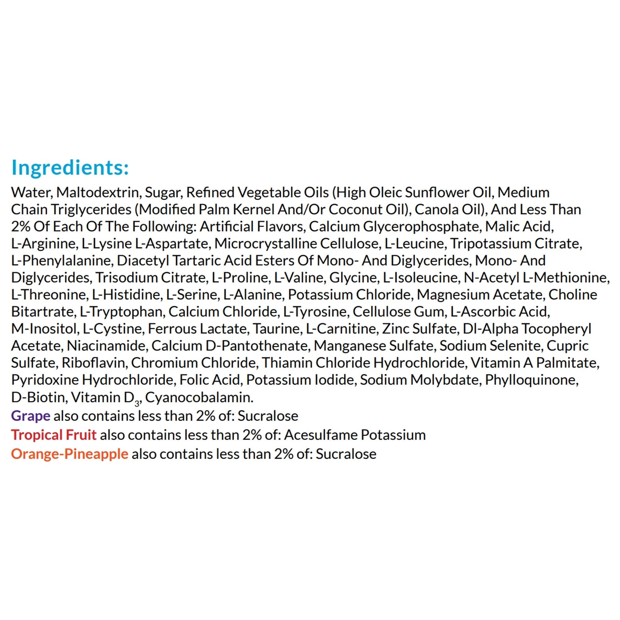 neocate splash amino acid based liquid orange pineapple 8 oz carton neocate splash pediatric oral supplement mk1065637ea