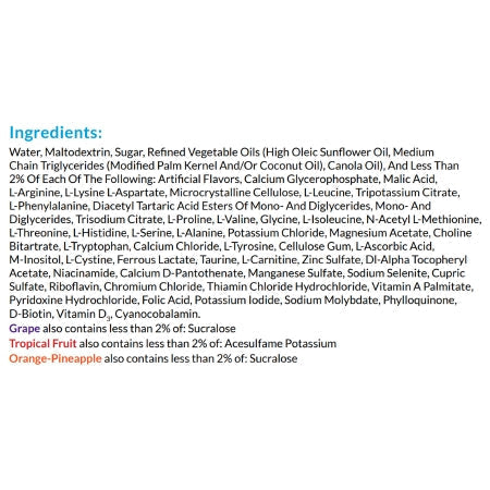 neocate splash amino acid based liquid tropical fruit 8 oz carton neocate splash pediatric oral supplement mk1065638ea