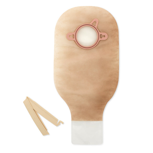 new image beige colostomy pouch 12 inch length 2 inch flange new image colostomy pouch mk474567bx