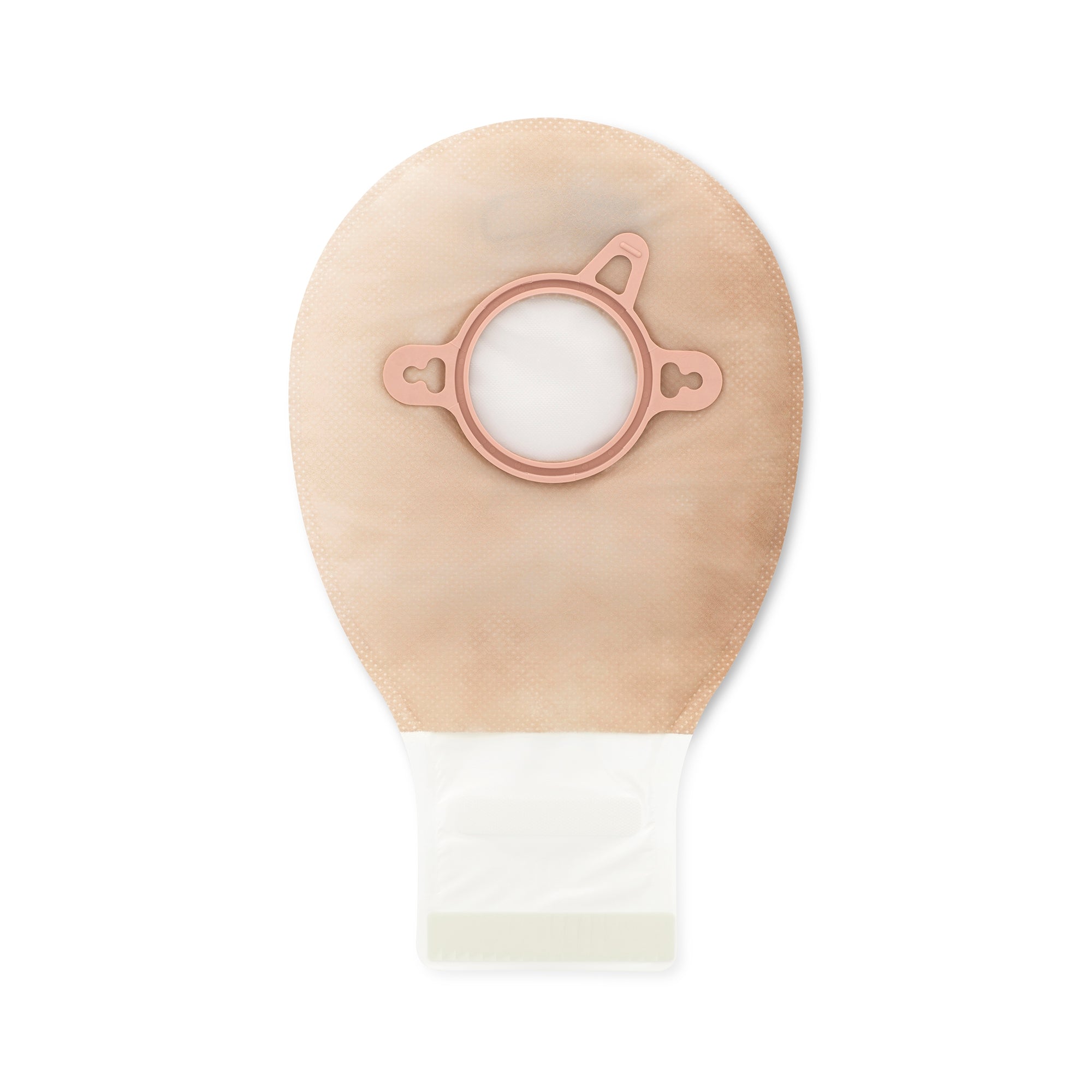 new image two piece beige filtered ostomy pouch 7 inch length 1 inch flange new image ostomy pouch mk569781bx