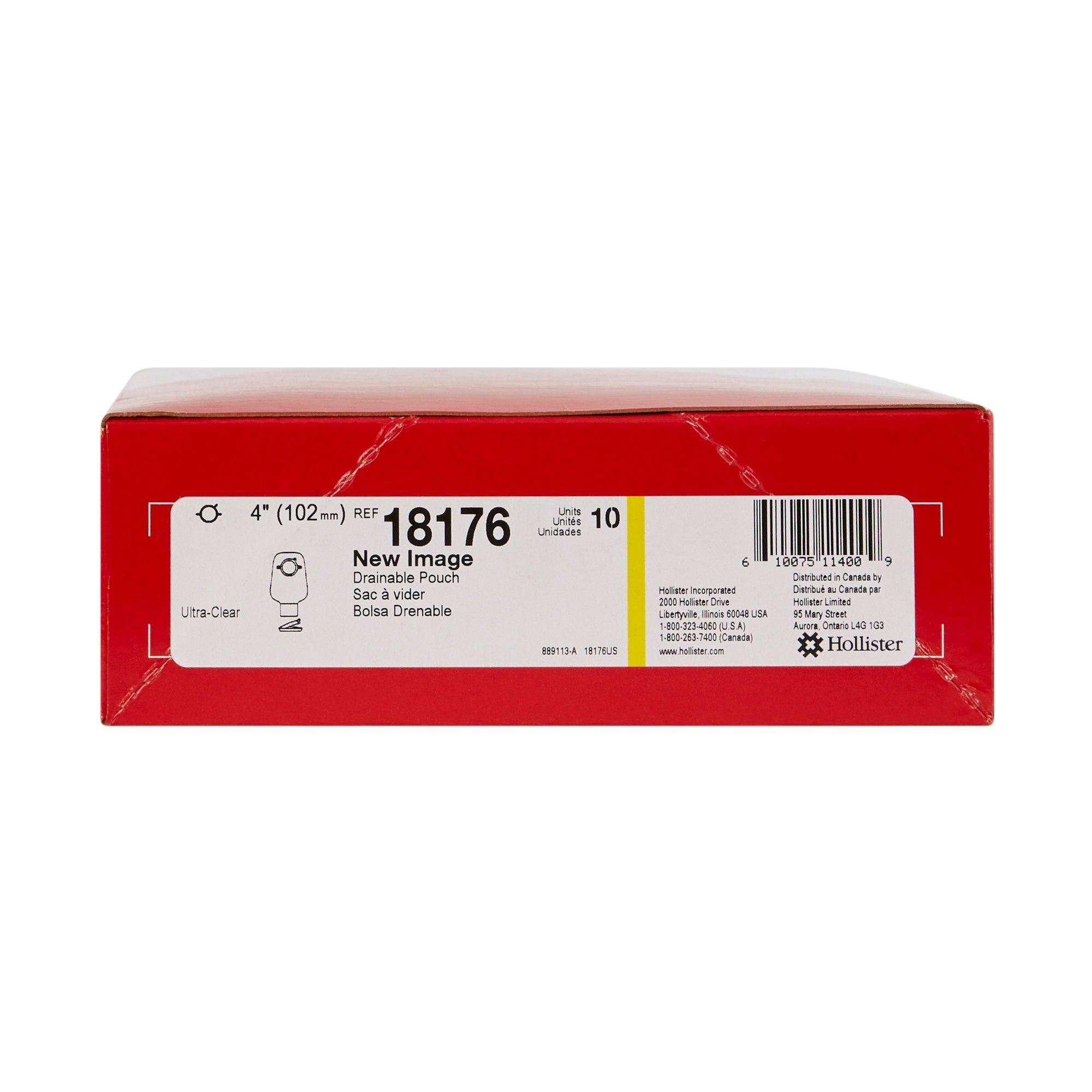 new image two piece ultra clear 12 inch length new image ostomy pouch mk532935bx