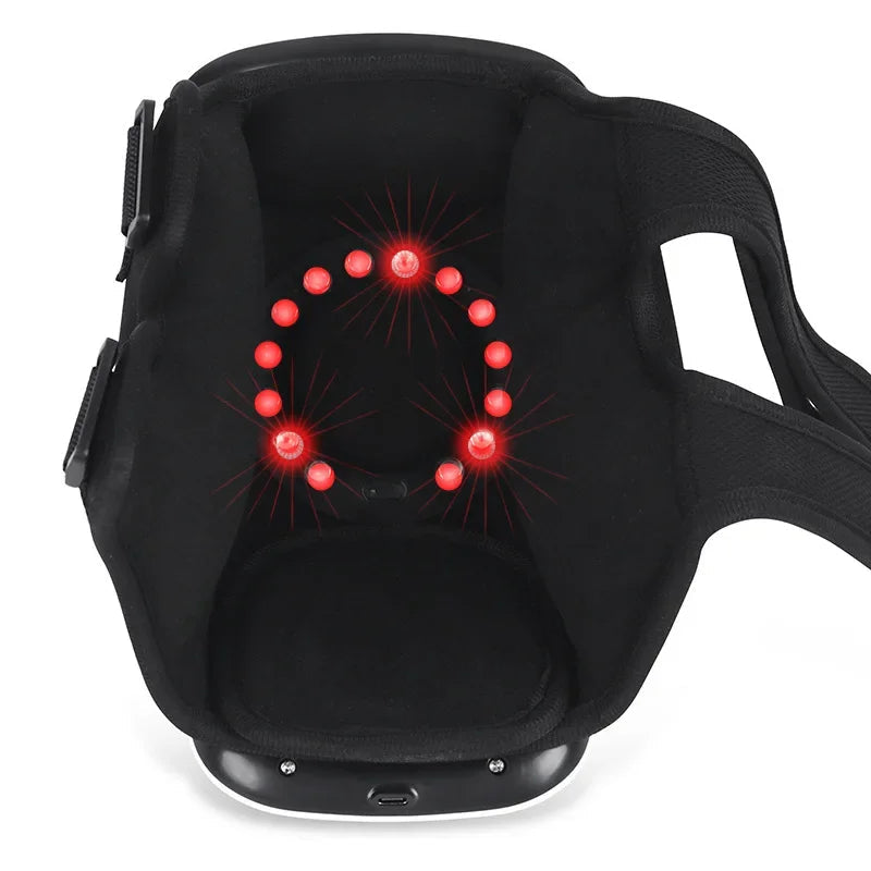 new style electric knee massager physiotherapy infrared knee pads for relief heating temperature air pressure elbow leg massage