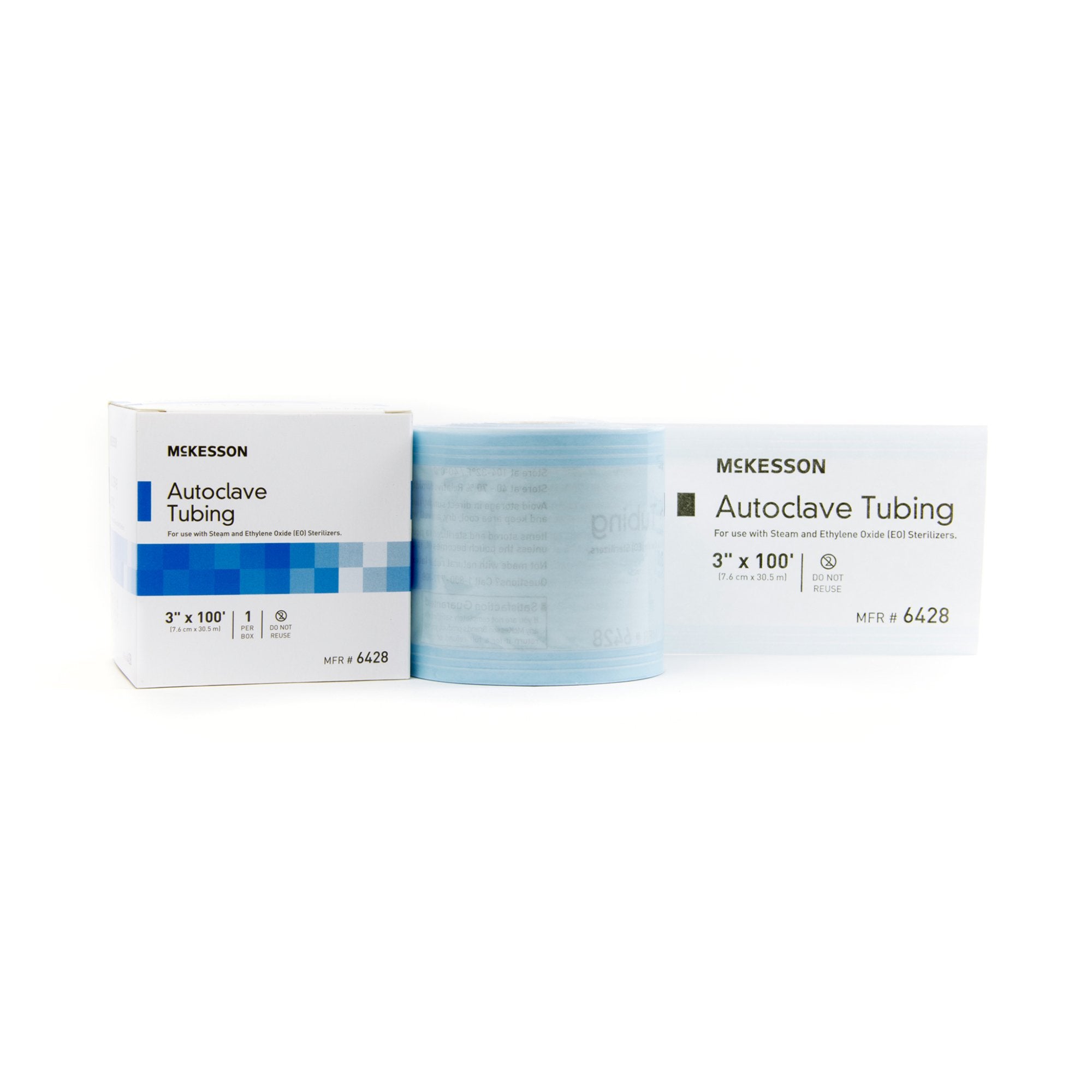 McKesson Sterilization Tubing 3 Inch X 100 Foot