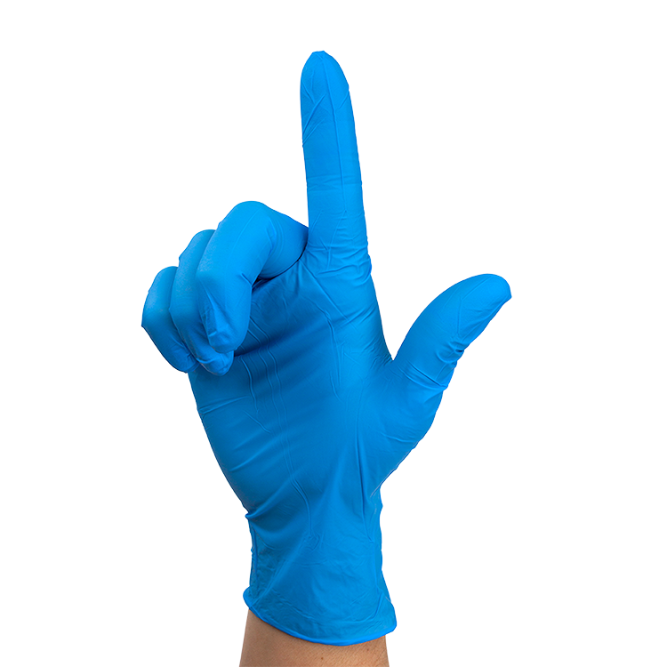 nitrile exam gloves in a bag 2