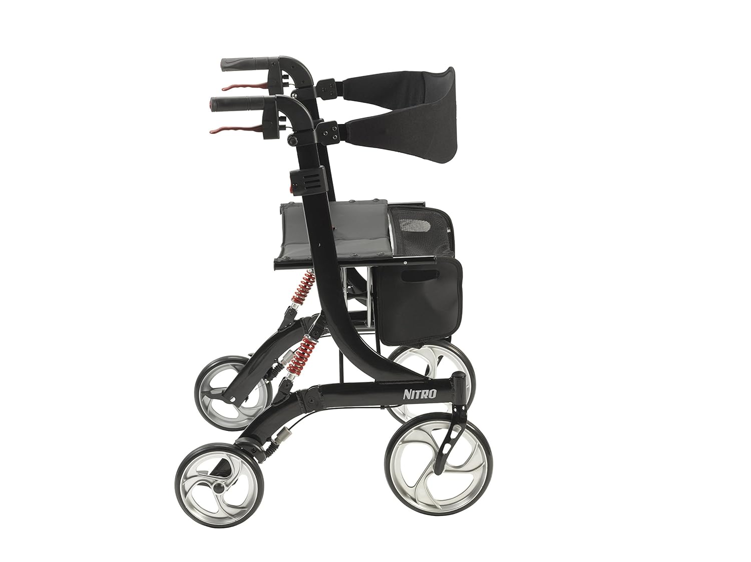 nitro rollator hd black bariatric black