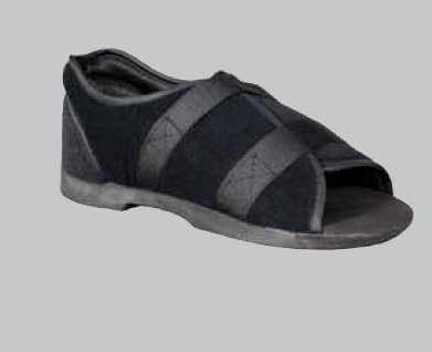 Post-Op Shoe Darco Softie Large Male Black