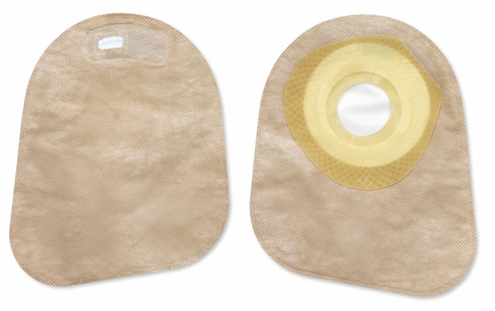 Ostomy Pouch Premier One-Piece System 7 Inch Length Flat, Trim To Fit 5/8 to 2-1/8 Inch Stoma Closed End